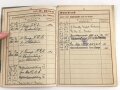 Wehrpaß Heer, ausgestellt 25.9.1936