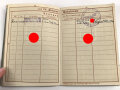Wehrpaß Heer, ausgestellt 14.6.1937
