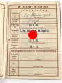 Wehrpaß Heer, ausgestellt 14.6.1937