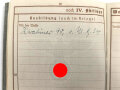 Wehrpaß Heer, ausgestellt 19.2.1942
