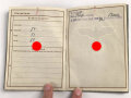 Wehrpaß Heer, ausgestellt 19.2.1942