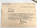 Wehrpaß Heer, ausgestellt 19.2.1942