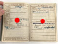 Wehrpaß Heer, ausgestellt 19.2.1942