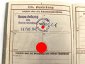 Wehrpaß Heer, ausgestellt 19.2.1942