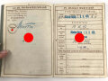 Wehrpaß Heer, ausgestellt 19.2.1942