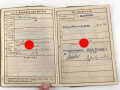 Wehrpaß, ausgestellt 8.5.1940