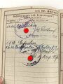 Wehrpaß, ausgestellt 8.5.1940