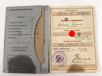 Wehrpaß Heer, ausgestellt 15.4.1936