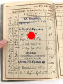 Wehrpaß Heer, ausgestellt 15.4.1936