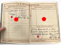Wehrpaß Heer, ausgestellt 15.4.1936