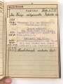 Wehrpaß Heer, ausgestellt 15.4.1936