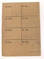 Wehrpaß Heer, ausgestellt 15.4.1936