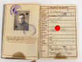 Wehrpaß Heer, ausgestellt 15.4.1936