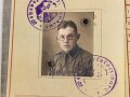Wehrpaß Heer, ausgestellt 15.4.1936