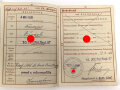 Wehrpaß Heer, ausgestellt 14.10.1936
