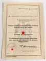 Wehrpaß Heer, ausgestellt 14.10.1936