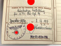 Wehrpaß Heer, ausgestellt 14.10.1936