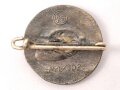 Mitgliedsabzeichen der NSDAP. Lackierte Ausführung in  gutem Zustand, Hersteller M1/102
