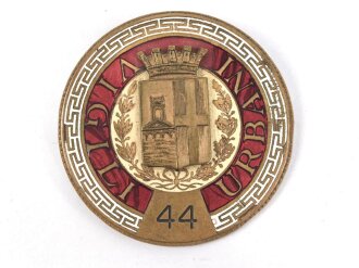 Polizei Italien, Dienstabzeichen einer Kommunalpolizeidienststelle, Durchmesser 46mm