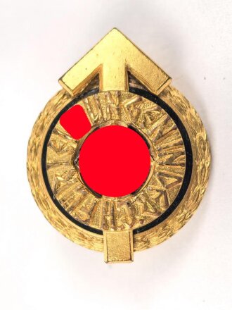 Miniatur 16mm zum HJ Führersportabzeichen, RZM M1/101 , sehr guter Zustand