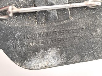 Leichtmetallabzeichen Reichsarbeitsdienstabteilung Northeim. Ungereinigt