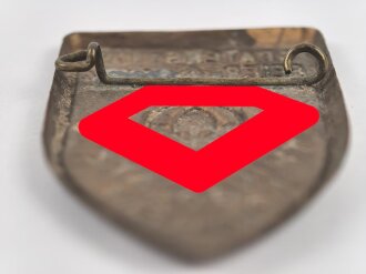 Blechabzeichen Reichsarbeitsdienst Spatenstichfeier Thingplatz Northeim 1934. Nadel defekt