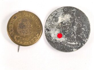 5 Blechabzeichen III.Reich