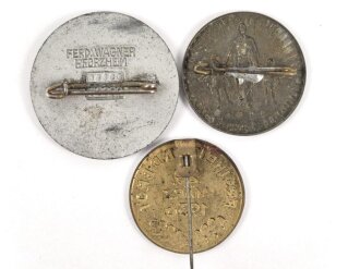 5 Blechabzeichen III.Reich