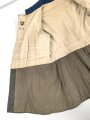 1. Weltkrieg, feldgrauer Waffenrock zur Heimatuniform für einen Sergeanten der Schutztruppe für Deutsch Südwestafrika. Kammerstück K.A. ( Kolonialamt ) 1917. Sehr guter Zustand, Rarität
