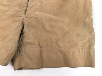 Afrikakorps, kurze Hose für Angehörige der Luftwaffe. Kammerstück M41 in gutem Gesamtzustand, ungereinigtes Stück