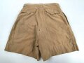 Afrikakorps, kurze Hose für Angehörige der Luftwaffe. Kammerstück M41 in gutem Gesamtzustand, ungereinigtes Stück