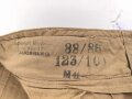 Afrikakorps, kurze Hose für Angehörige der Luftwaffe. Kammerstück M41 in gutem Gesamtzustand, ungereinigtes Stück