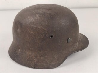 Heer, Stahlhelm Modell 1940. Ungereinigter Scheunenfund SE64 ?
