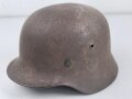 Heer, Stahlhelm Modell 1940. Ungereinigter Scheunenfund SE64 ?