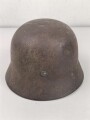 Heer, Stahlhelm Modell 1940. Ungereinigter Scheunenfund SE64 ?