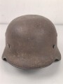 Heer, Stahlhelm Modell 1940. Ungereinigter Scheunenfund SE64 ?