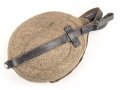 Feldflasche Wehrmacht, Ausführung 1 Liter, Flasche und Bezug gestempelt G & CW41