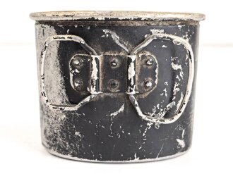 Trinkbecher für eine Feldflasche Wehrmacht, Aluminium, Hersteller DMN39