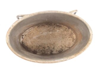 Trinkbecher für eine Feldflasche Wehrmacht, Aluminium, Hersteller DMN39