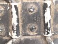 Trinkbecher für eine Feldflasche Wehrmacht, Aluminium, Hersteller DMN39
