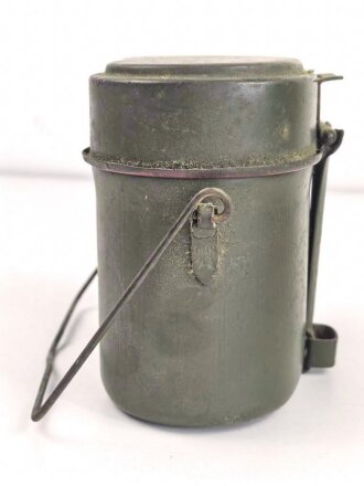 Kochgeschirr Wehrmacht.  Originallack, zusammengehörig, DMN43. Ungereinigtes Stück