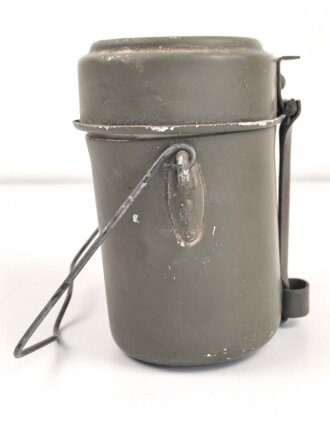 Kochgeschirr Wehrmacht.  Originallack, zusammengehörig, SMM44. Ungereinigtes Stück
