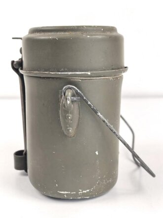 Kochgeschirr Wehrmacht.  Originallack, zusammengehörig, SMM44. Ungereinigtes Stück