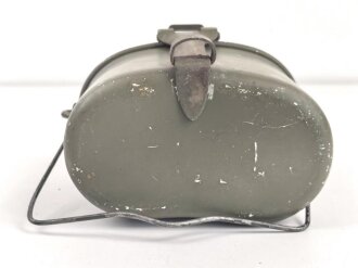 Kochgeschirr Wehrmacht.  Originallack, zusammengehörig, SMM44. Ungereinigtes Stück