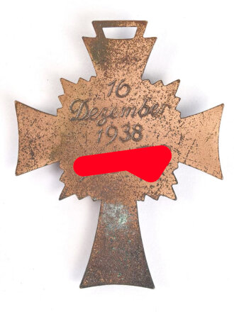 Ehrenkreuz der Deutschen Mutter in bronze