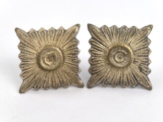 Paar Rangsterne für Schulterstücke der Wehrmacht. Kantenlänge 15mm