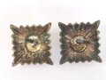Paar Rangsterne für Schulterstücke der Wehrmacht. Kantenlänge 15mm