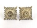 Paar Rangsterne für Schulterstücke der Wehrmacht. Kantenlänge 15mm
