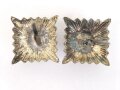 Paar Rangsterne für Schulterstücke der Wehrmacht. Kantenlänge 15mm