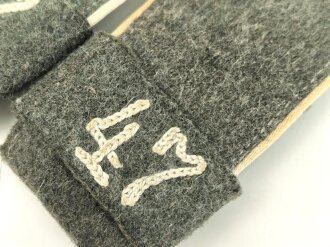 Wehrmacht Heer, Paar Schulterklappen für Mannschaften der Infanterie mit Überschüben